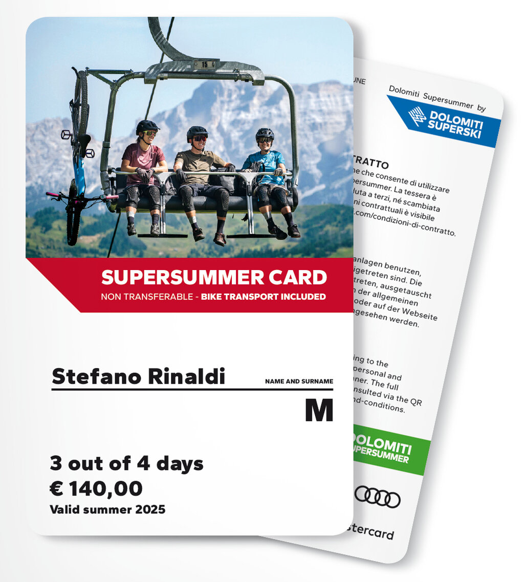 Dolomiti Supersummer Pass